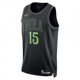 NBA Mænd Trøje New Orleans Pelicans Jose Alvarado 2023-24 Nike City Edition Blå Swingman